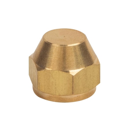 Thrifco Plumbing 40-F 3/8 Inch Brass Flare Cap 2/Pack 4401227
